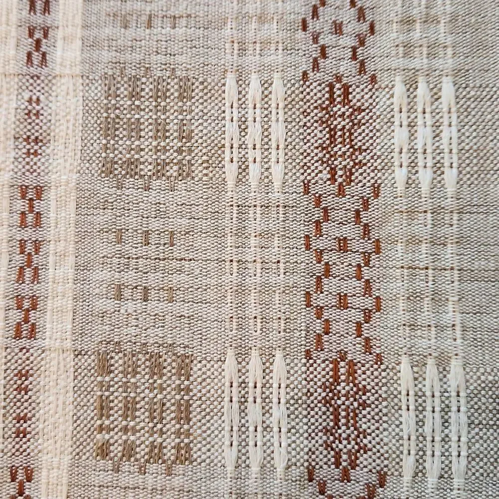 Lithuanian linen woven table runner, new without tag
